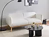 Sofa 3 Seater LJUNG Boucle White