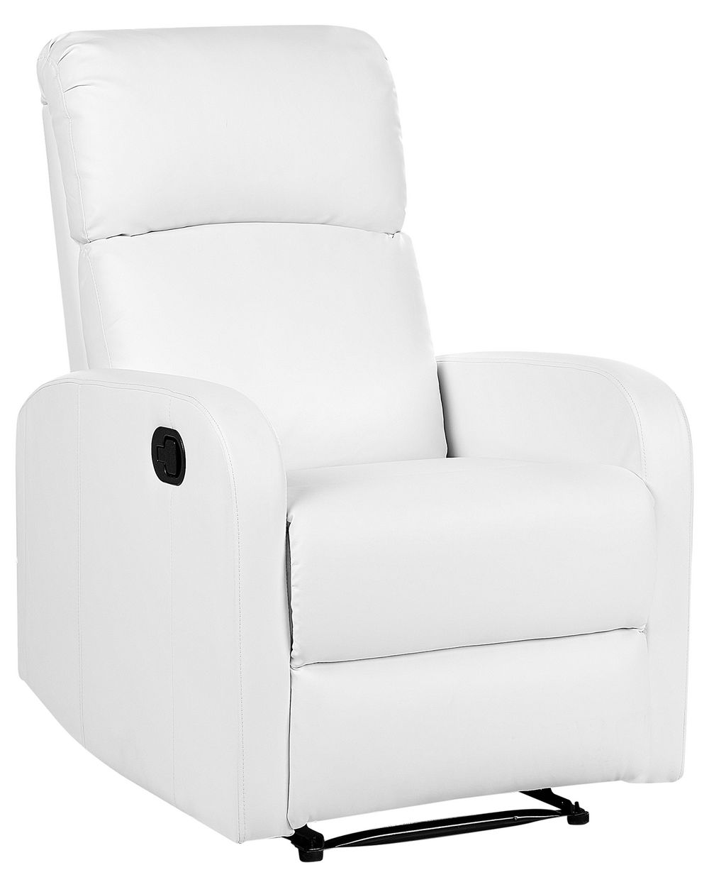 Recliner Chair VIRRAT Faux Leather White Beliani