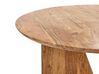Round Accacia Wood Dining Table ⌀ 100 cm Light ARRAN_918687