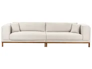Sofa 4 Seater VENG Fabric Light Beige_934544