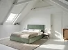 Ottoman Bed VION Boucle Green 180 x 200 cm (EU Super King)