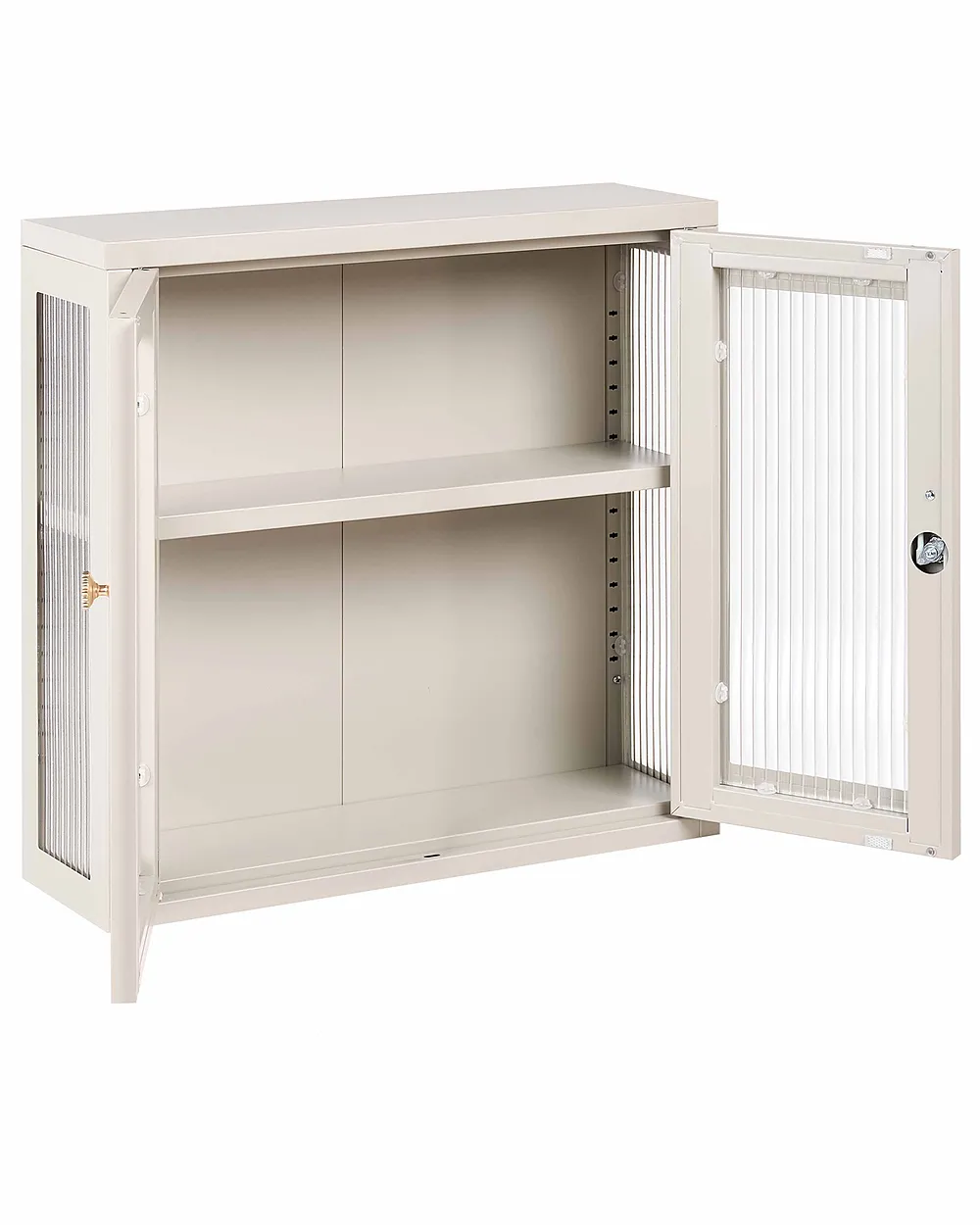 Fali szekrény 60 cm Fém Bézs_1156551