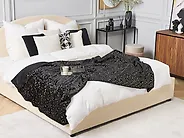 Blanket ALAZEYA 150 x 200 cm Black_1183364