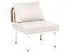 Garden 1-Seat Section BAUCINA Light Beige