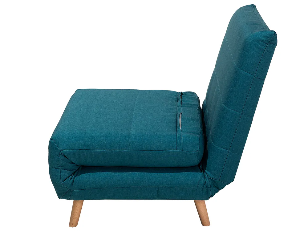 Single Sofa Bed SETTEN Fabric Sea Blue_699446