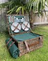 Cestino da picnic rattan marrone ECLAIR_869727