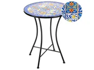 Stolik bistro CORIANO 60 cm 60 cm Metal Czarny_986188