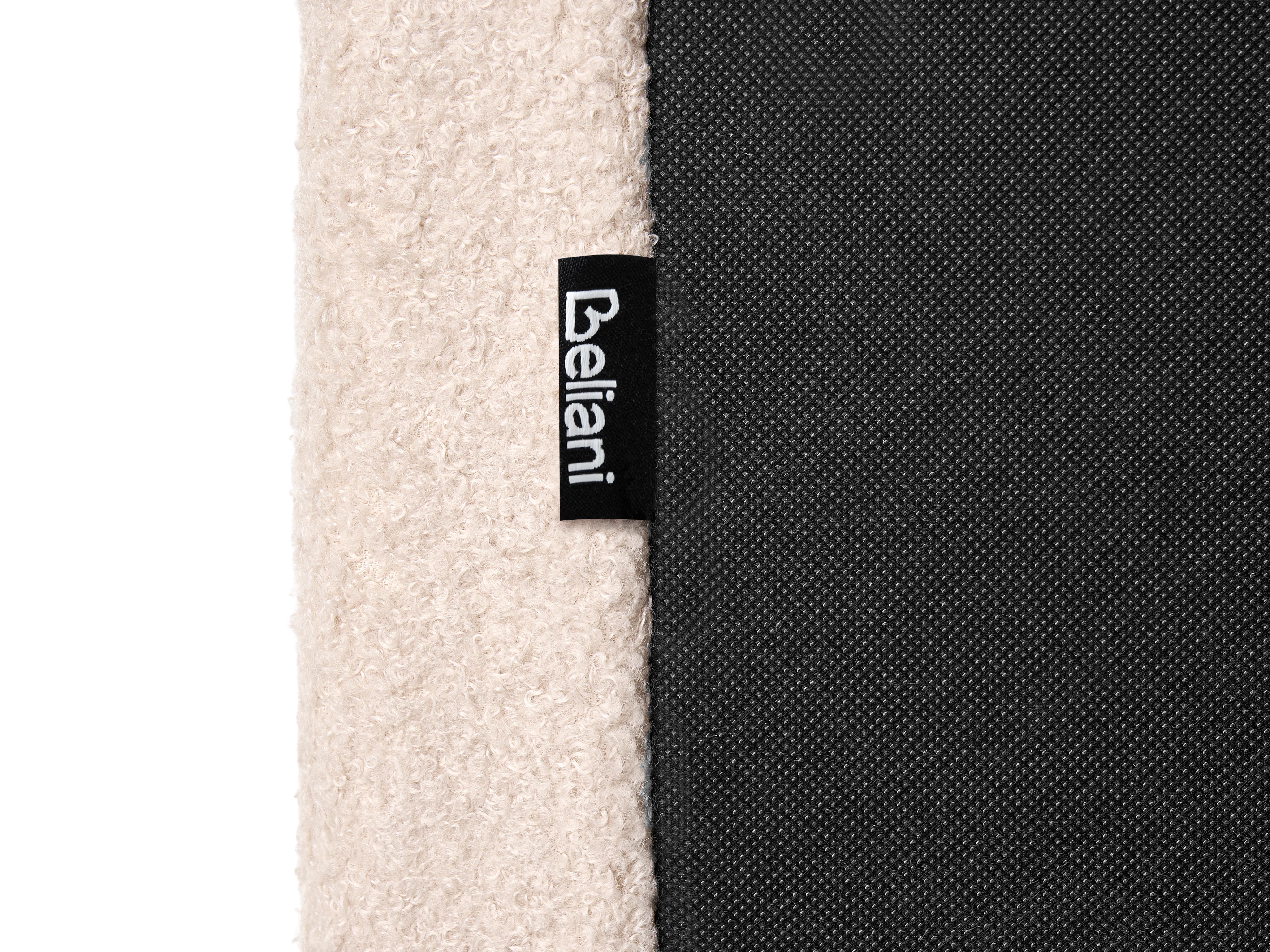 Ottoman Bed VION Boucle Beige 120 x 200 cm (EU Small Double)_1062912