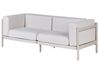 2 Seater Garden Sofa Light Beige FERRETTI_931336