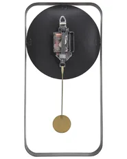 Zegar ścienny SERVOZ 21 cm Metal Czarny_940778