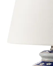 Table Lamp BIJELA Porcelain White/ Blue_980603