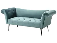 Chaise Longue NANTILLY Velvet Teal_996655