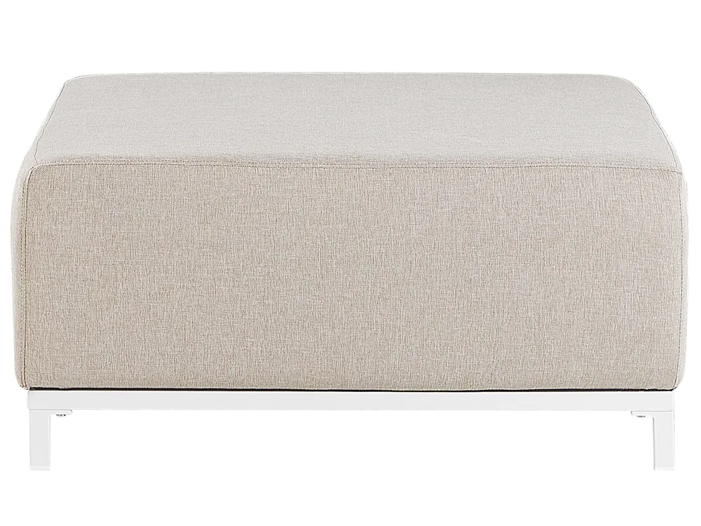 Garden Lounge Set with Table 5 Seater ROVIGO Beige_784672