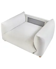 Armchair LUVOS Fabric Off-White_970189