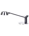 LED bordlampe med USB-port metall sølv CHAMAELEON_854107