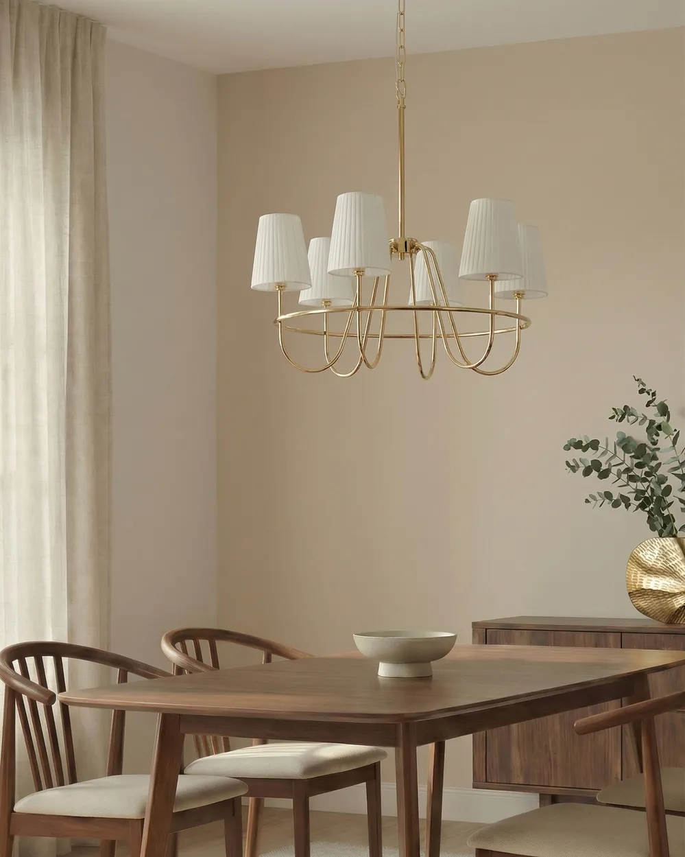 Lampadario YAMETHIN Metallo Oro_1060713