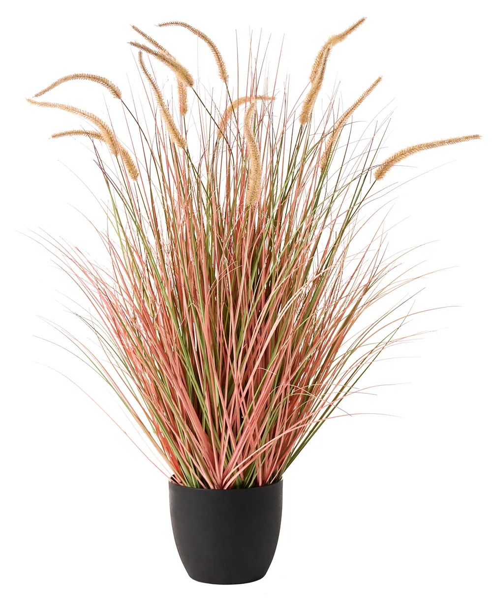Sztuczna roślina BRISTLEGRASS 120 cm Pomarańczowy