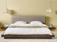 Letto Bouclé ZEN 180 x 200 cm Frasino scuro_1080052