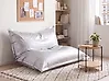 Fotel worek 600 L FUZZY 180 cm 230 cm Srebrny
