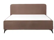 Bed Boucle VALOGNES 180 x 200 cm (EU Super King) Brown_937212