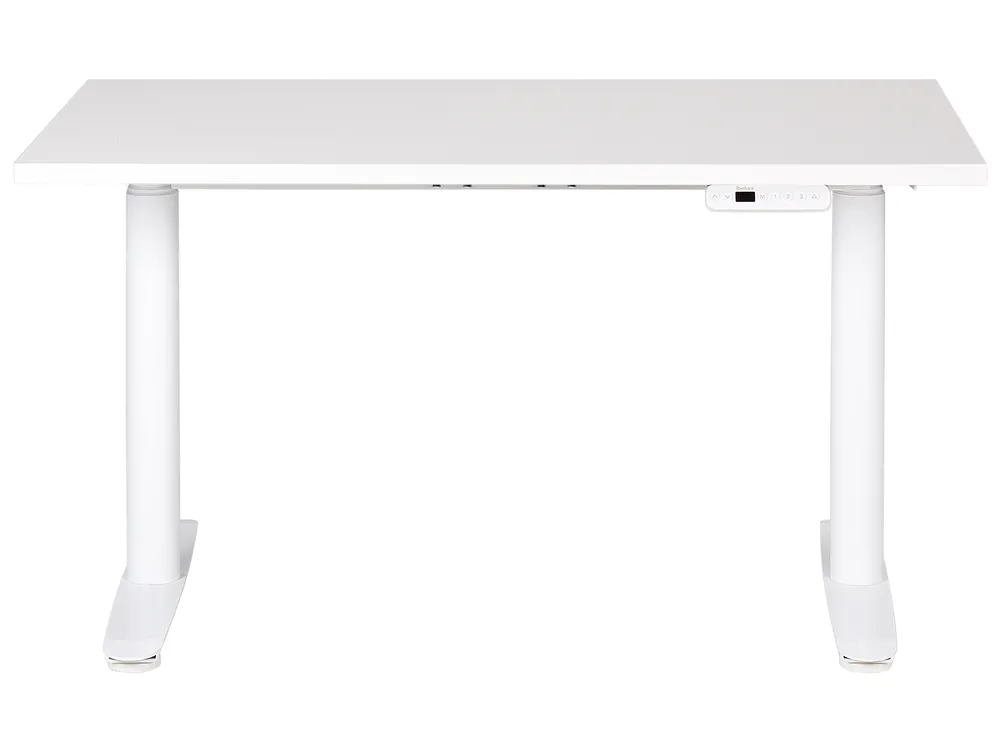 Biurko regulowane elektrycznie DESTINAS 120 cm 72 cm Biały_899561