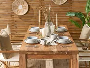 Set di 16 stoviglie SESAME Gres porcellanato Grigio chiaro_864187