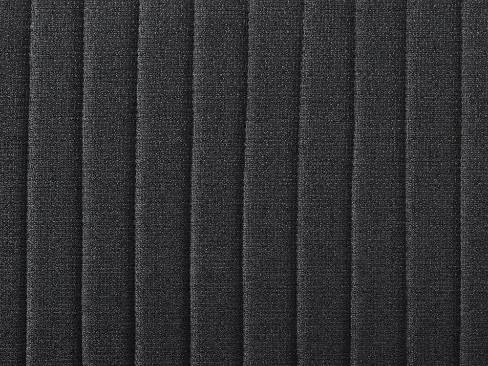 Sofa Bed 2 Seater KALFAFEL Fabric Black_1009352
