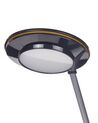Tafellamp LED metaal zilver/zwart CORVUS_854208