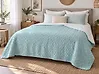 Bedspread KANDILLI 200 x 220 cm Light Green