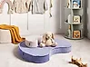 Pouffe NILI Velvet Light Violet