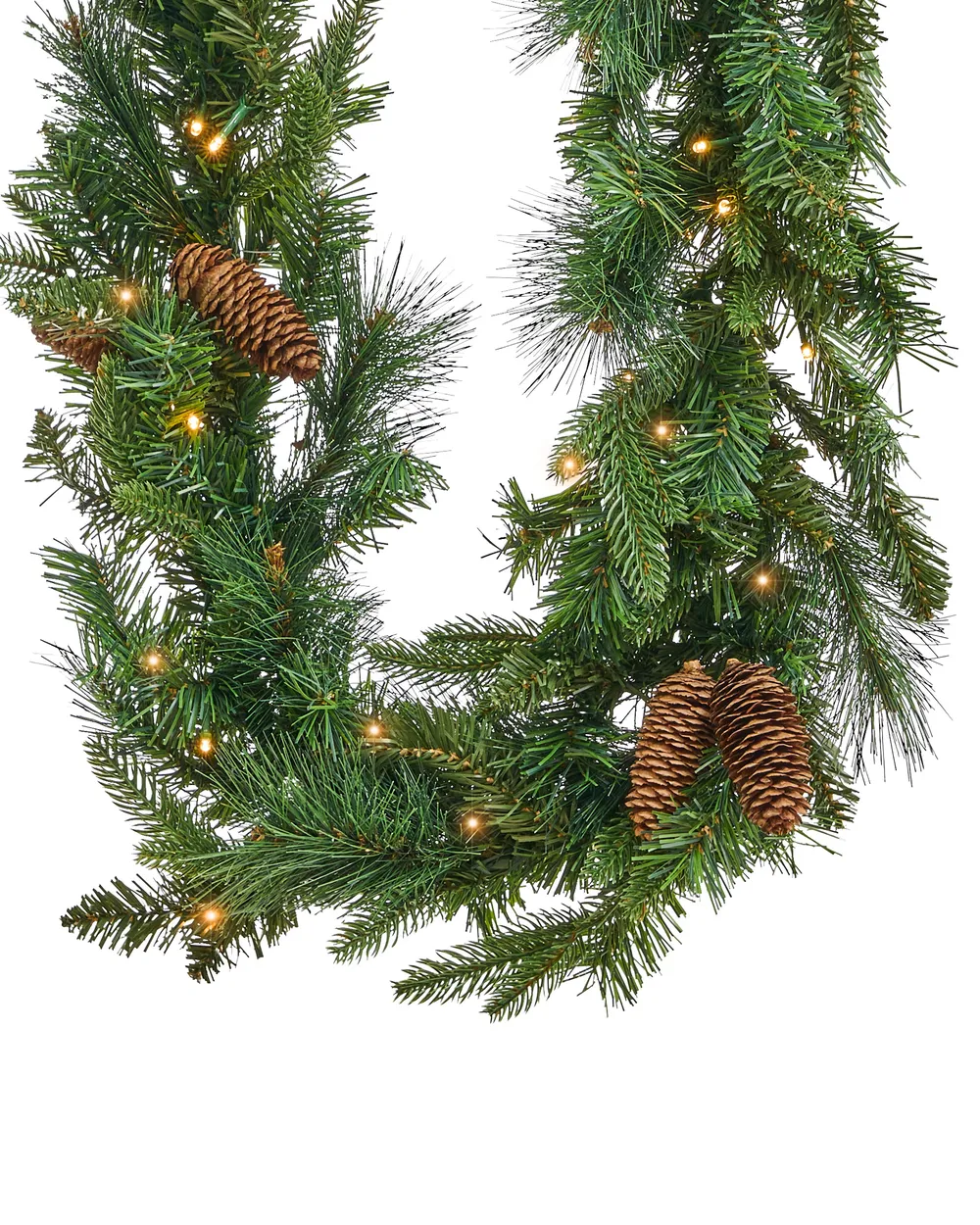 Festone di Natale LED KAMERUN 270 cm Verde_1085431