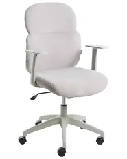 Sedia da ufficio LEXOR Tessuto Grigio chiaro_1048945