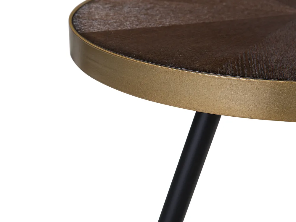 Coffee Table RAMONA Dark Ash Wood_705729