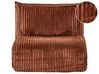 Single Sofa Bed LYSEKIL Corduroy Golden Brown