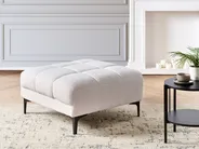 Otomana ALNES Boucle Biały_953535