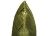 Set di 2 cuscini velluto verde oliva 43 x 43 cm NARCISSUS_826809
