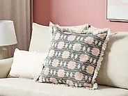 Coussin DIANTHUS 60 x 60 cm Multicolore Motif géométrique_1183371