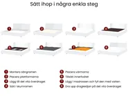 Vattensäng  VINAY 180 x 200 cm Beige_1026987