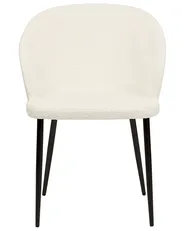 Set di 2 sedie da pranzo MASON Bouclé Bianco sporco_887247