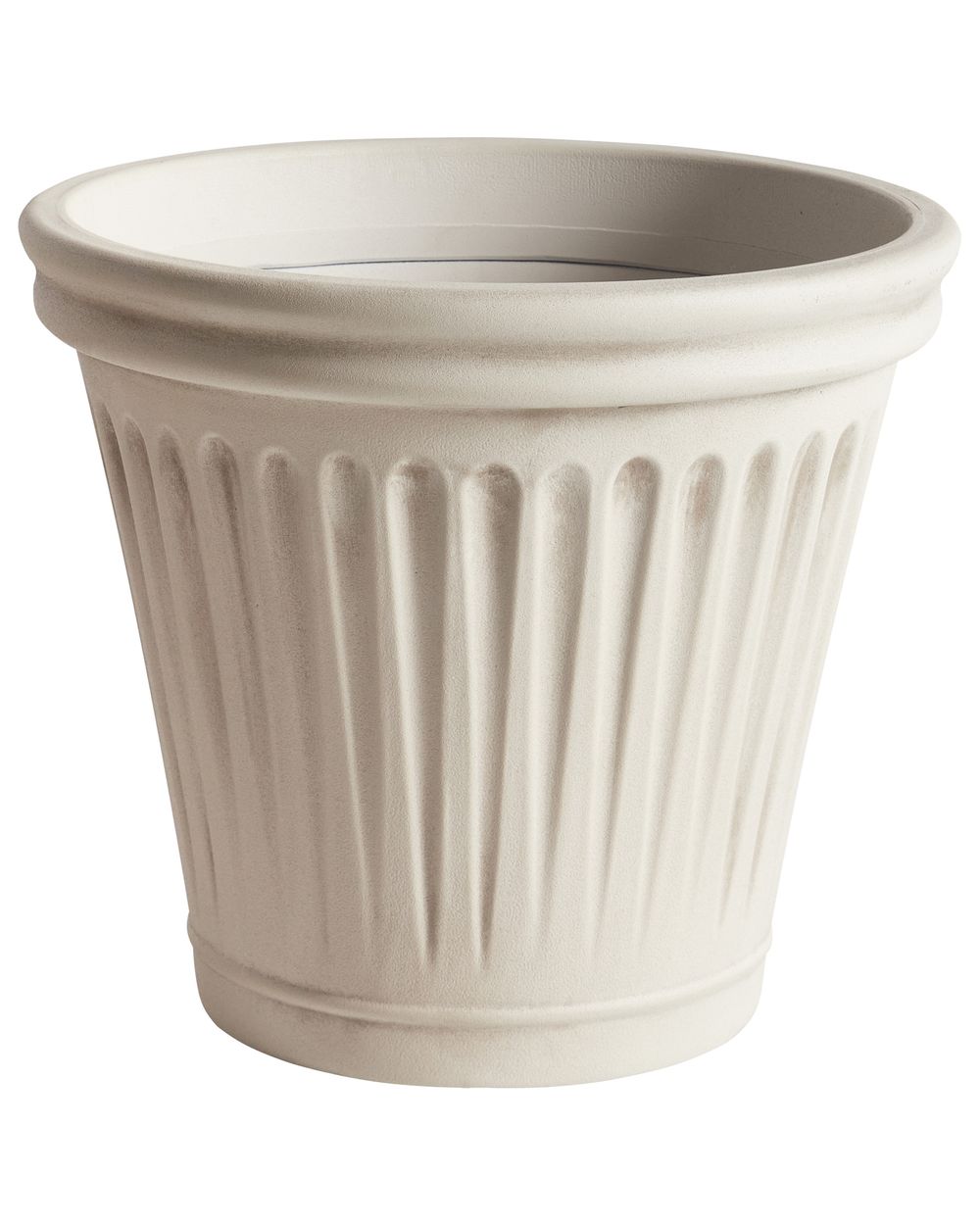 Virágcserép MAIZE 43 cm Világosbézs