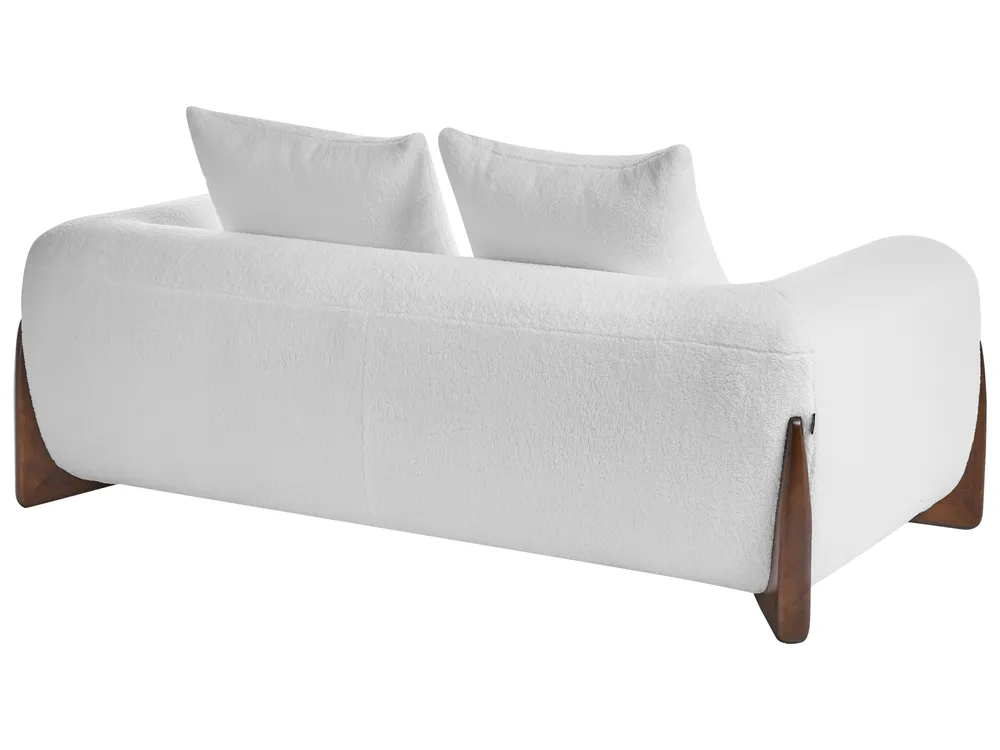 Sofa 2 Seater VINLIDEN Boucle White_1048340