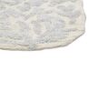Alfombrilla de baño de algodón gris 60 x 90 cm DERIK_905488