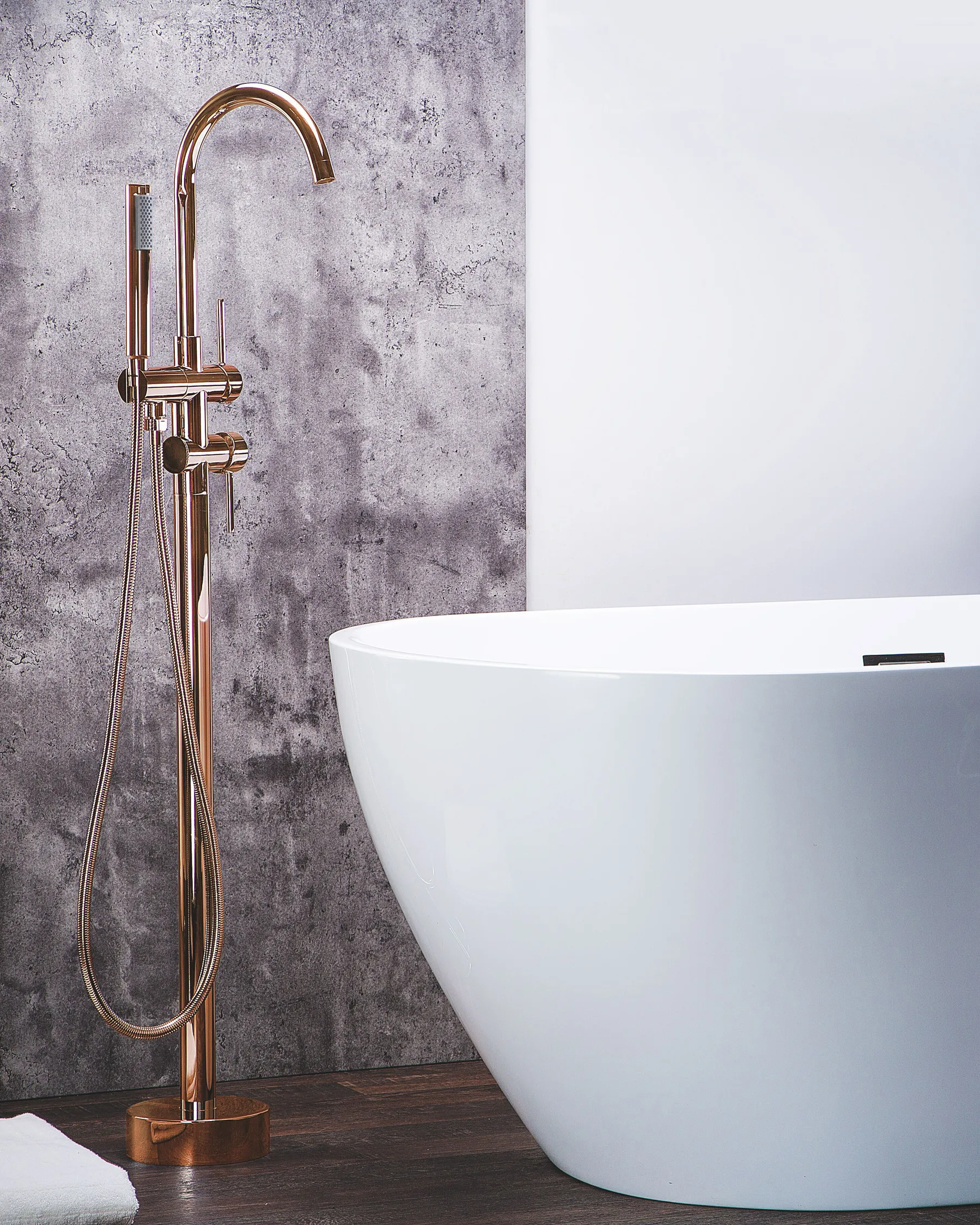 Rubinetteria per vasca da bagno freestanding TUGELA Rame_735734
