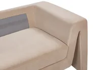 Sofa 3 Seater MAUNU Velvet Dark Beige_894950