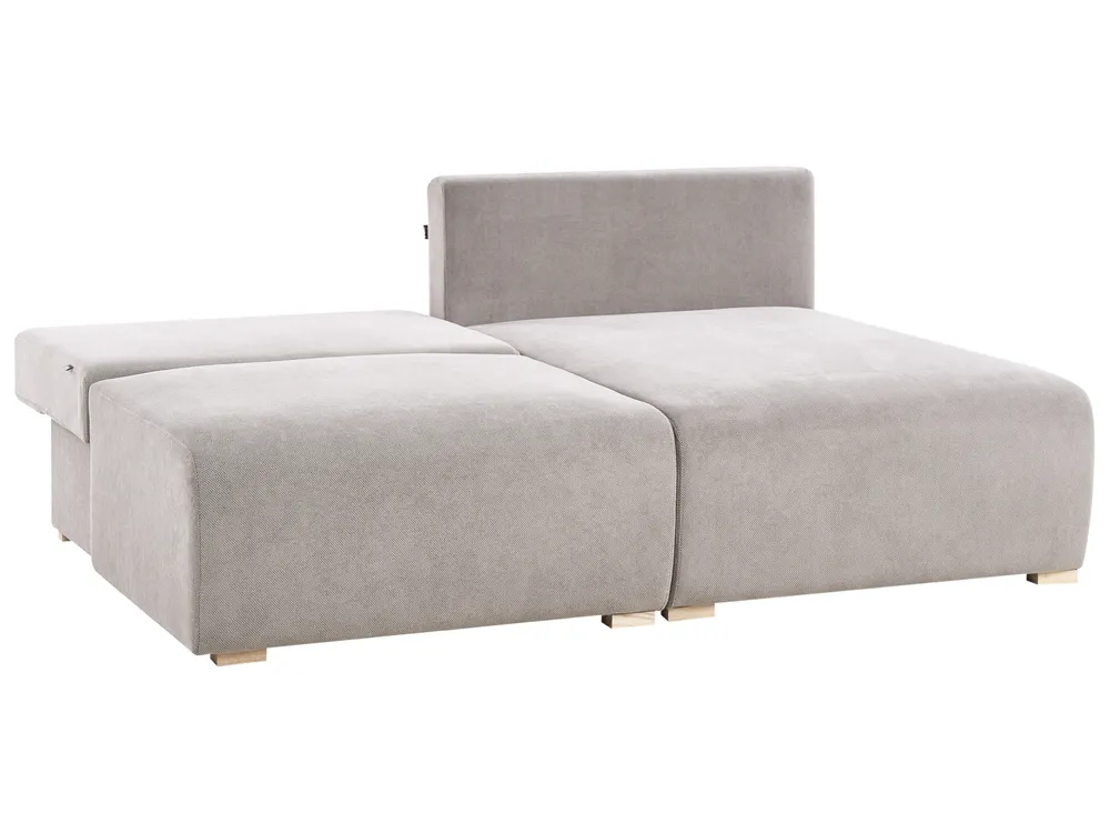 Divano angolare modulare NERBO Tessuto Grigio Lato Sinistro_1035200