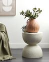 Bézs terrakotta dekoratív váza 27 cm PERAK_893600