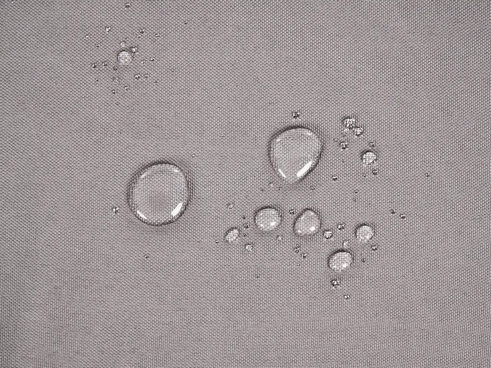 Garden Bench with Cushion MARLBORO 180 cm Acacia Wood Grey_1153702