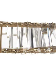 Lampadario a LED ROSENDE Metallo Oro_919542