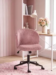 Sedia da ufficio MILES Velluto a coste Rosa_1101652
