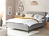 Bed Fabric VALOGNES 160 x 200 cm (EU King Size) Light Grey